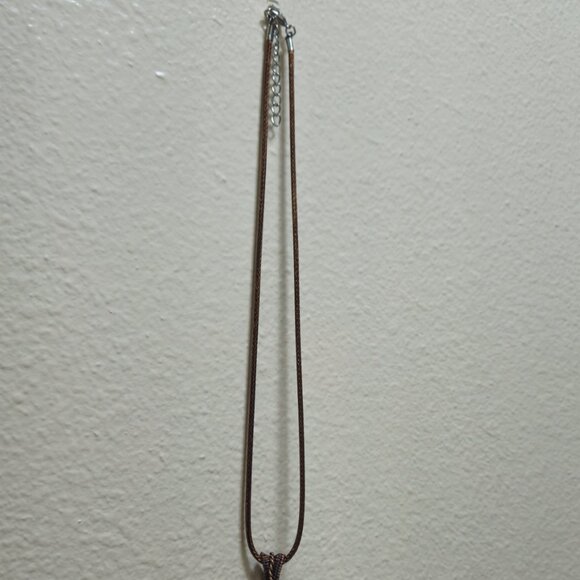 Handmade Copper Wire Wrapped Labradorite Pendant - Picture 12 of 14